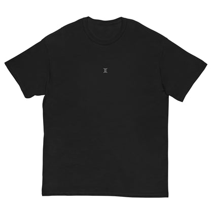 GEMINI T-Shirt (Black) with Embroidery - Astro Fckrs