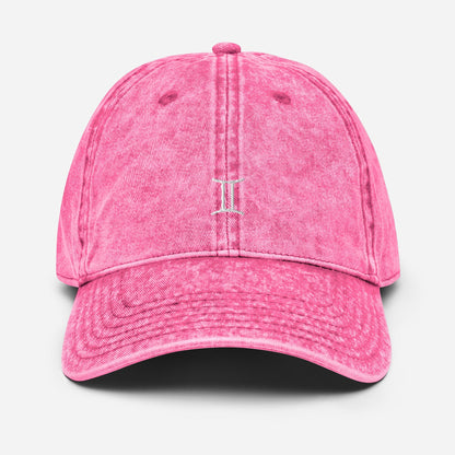 GEMINI – Vintage Cap - Astro Fckrs