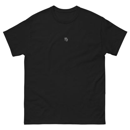 VIRGO T-Shirt (Black) with Embroidery - Astro Fckrs